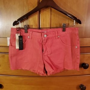 Coral London denim shorts